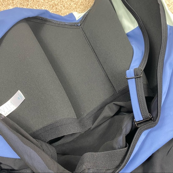 Cacique Sport Swim Suit ColorBlock NEW - Picture 8 of 11